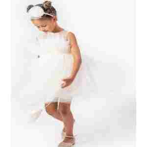 haljina sa torbicom i rajfom za devojčice 6-9 godina detalj