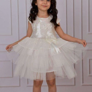 elegantna haljinica 1-4 god bela boja