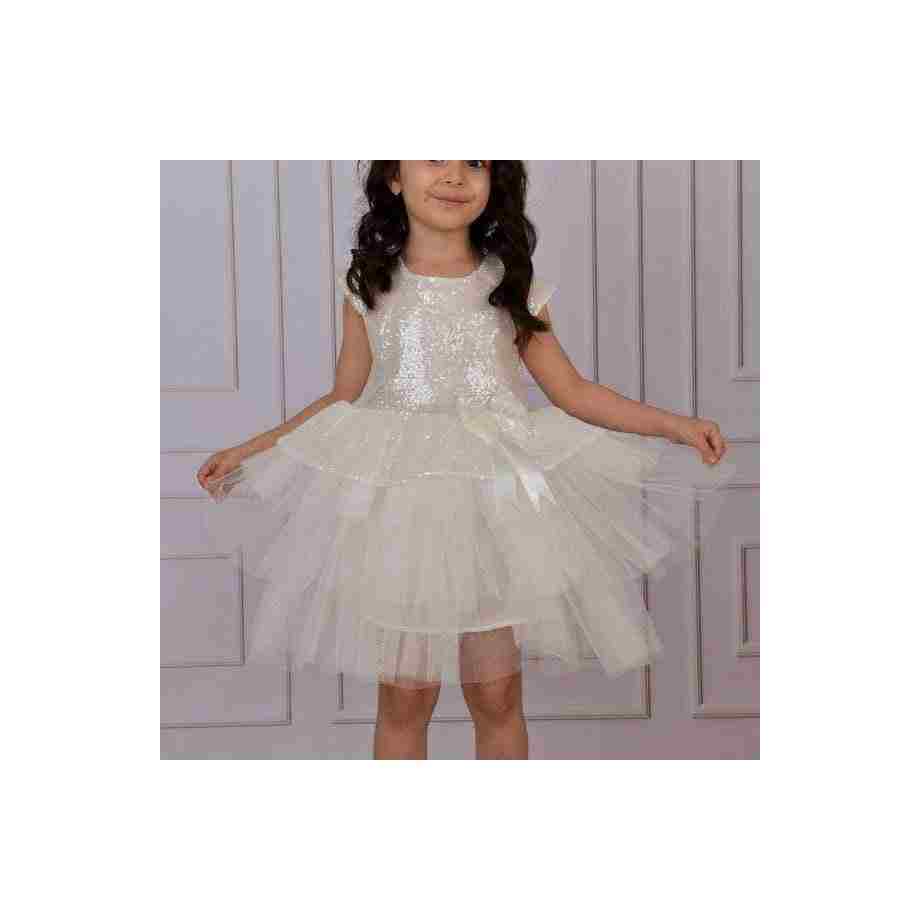 elegantna haljinica 1-4 god bela boja