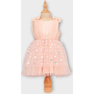 elegantna haljinica za devojčice u svetloj boji sa detaljima