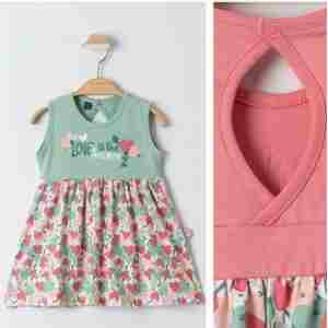 Haljinica 9-12 meseci pamucna -DEČIJA ODEĆA