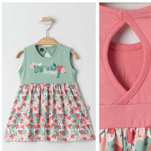 Haljinica 9-12 meseci pamucna -DEČIJA ODEĆA