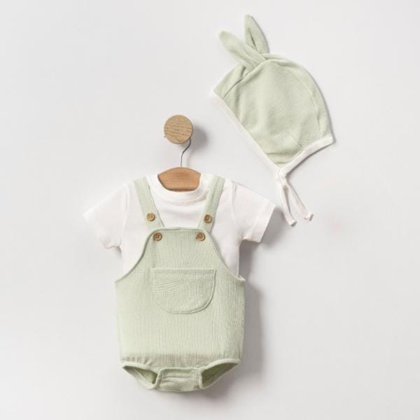 Komplet 06-12 meseci za bebe sa kapicom -DEČIJA ODEĆA