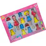 Lutkice i garderoba set - Slika 2