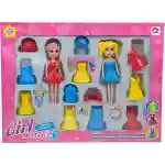 Lutkice i garderoba set - Slika 1
