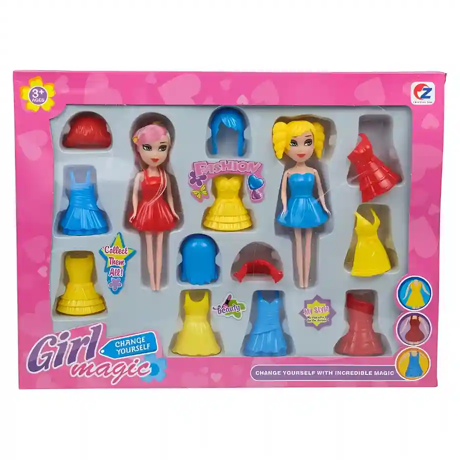 Lutkice i garderoba set 2