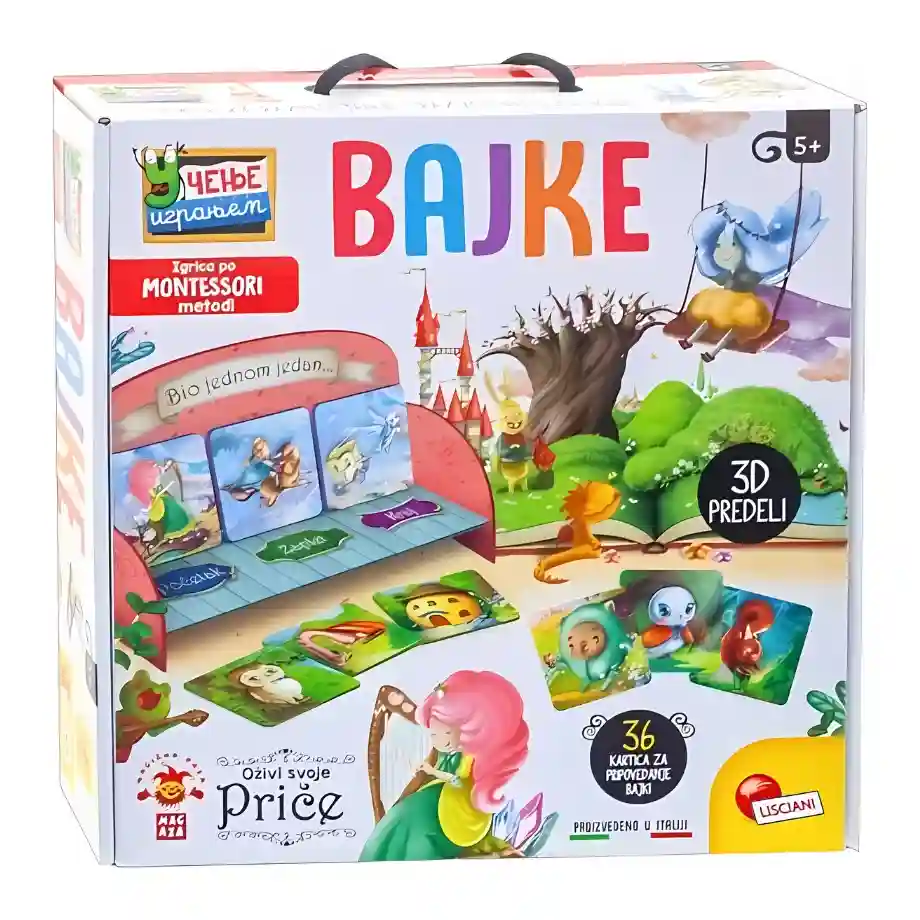Montesori kreativna igra bajke Ozivi svoje price 2