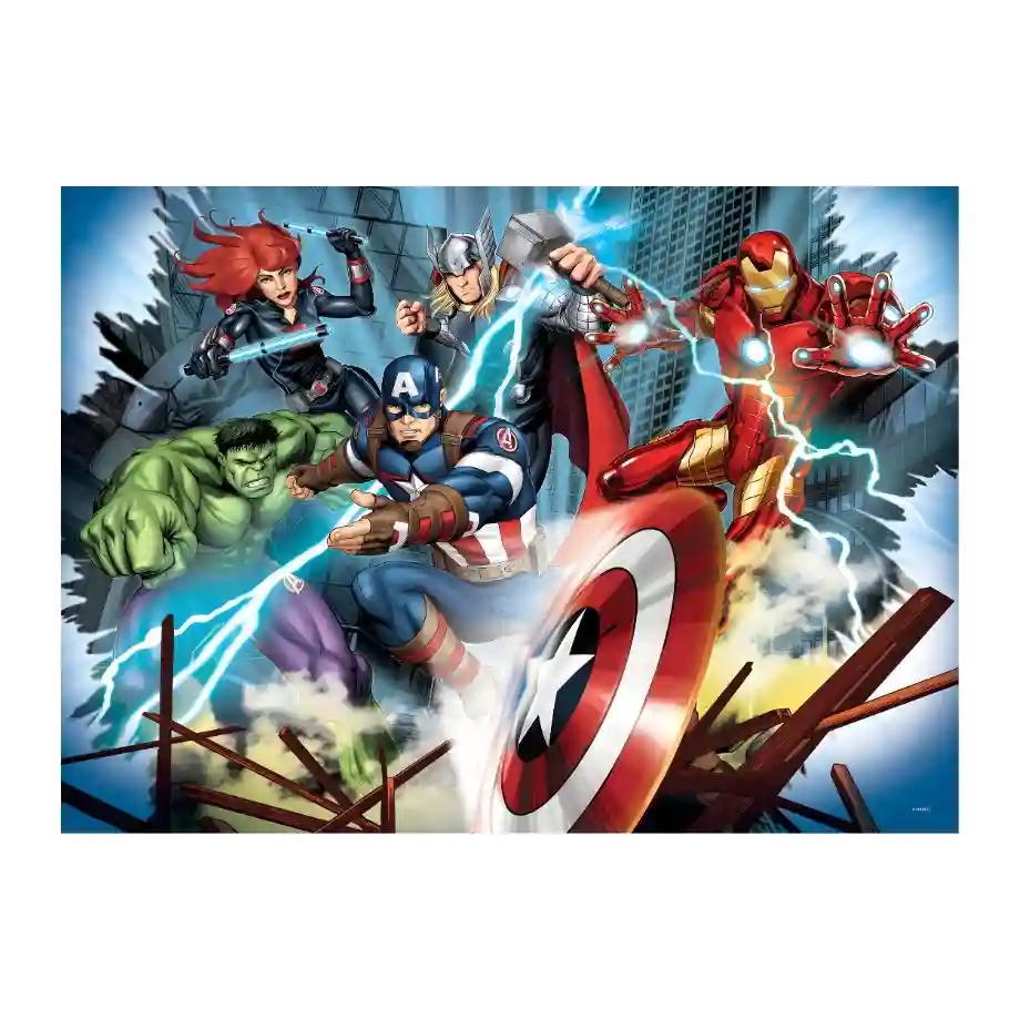 Slagalica Marvel Avengers 2 u 1 2