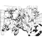 Slagalica Marvel Avengers 2 u 1 - Slika 3