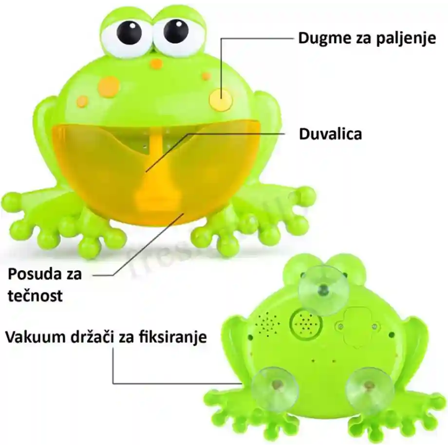 Zaba koja pravi balone od sapunice 2