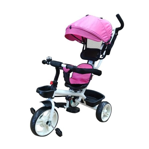 Tricikl za decu siva , roze i plava boja