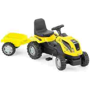 traktor sa prikolicom 956 žuti za decu