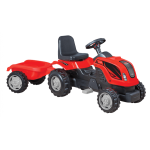 TRAKTOR SA PRIKOLICOM 956 CRVENI traktor sa prikolicom 956 crveni igračka za decu