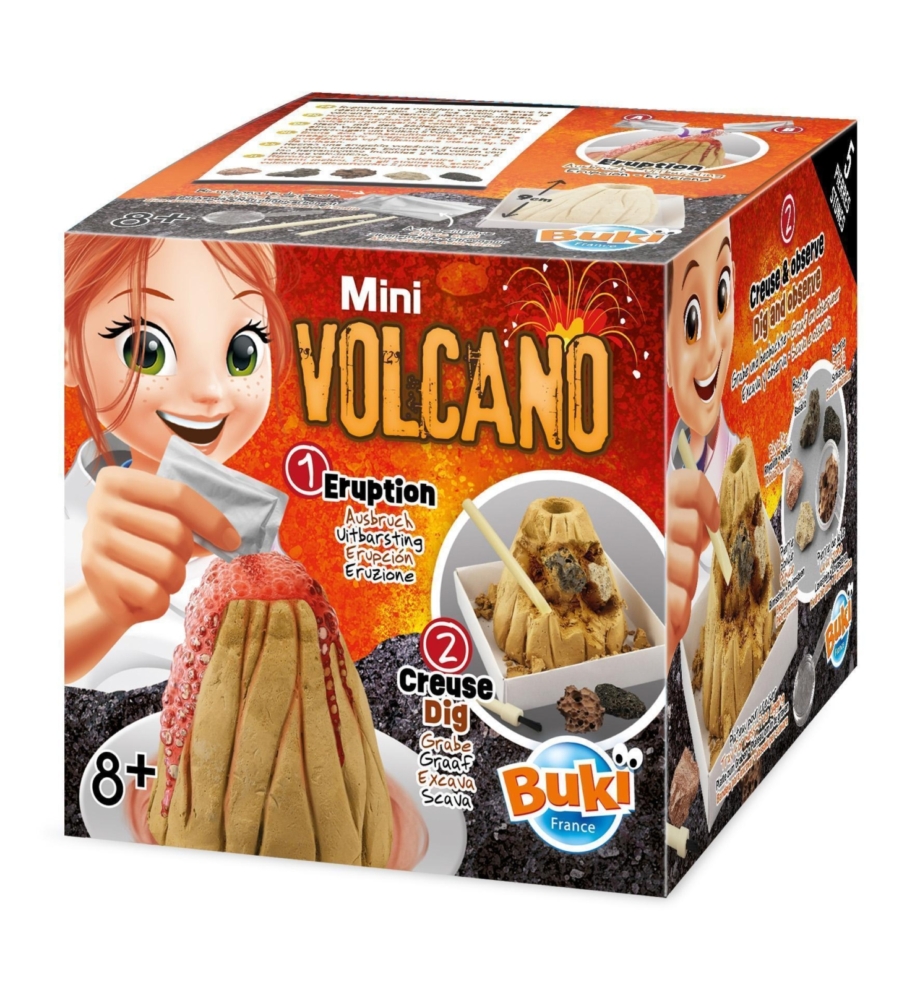 Mini vulkan Buki — naučni set za izvođenje erupcije vulkana