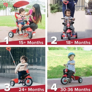 SMART TRIKE TRICIKL ZOOM - CRVENI SMART TRIKE TRICIKL ZOOM - CRVENI - Slika 5