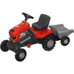 TRAKTOR NA PEDALE 052681 traktor na pedale 052681 za decu sa uklonjivom prikolicom