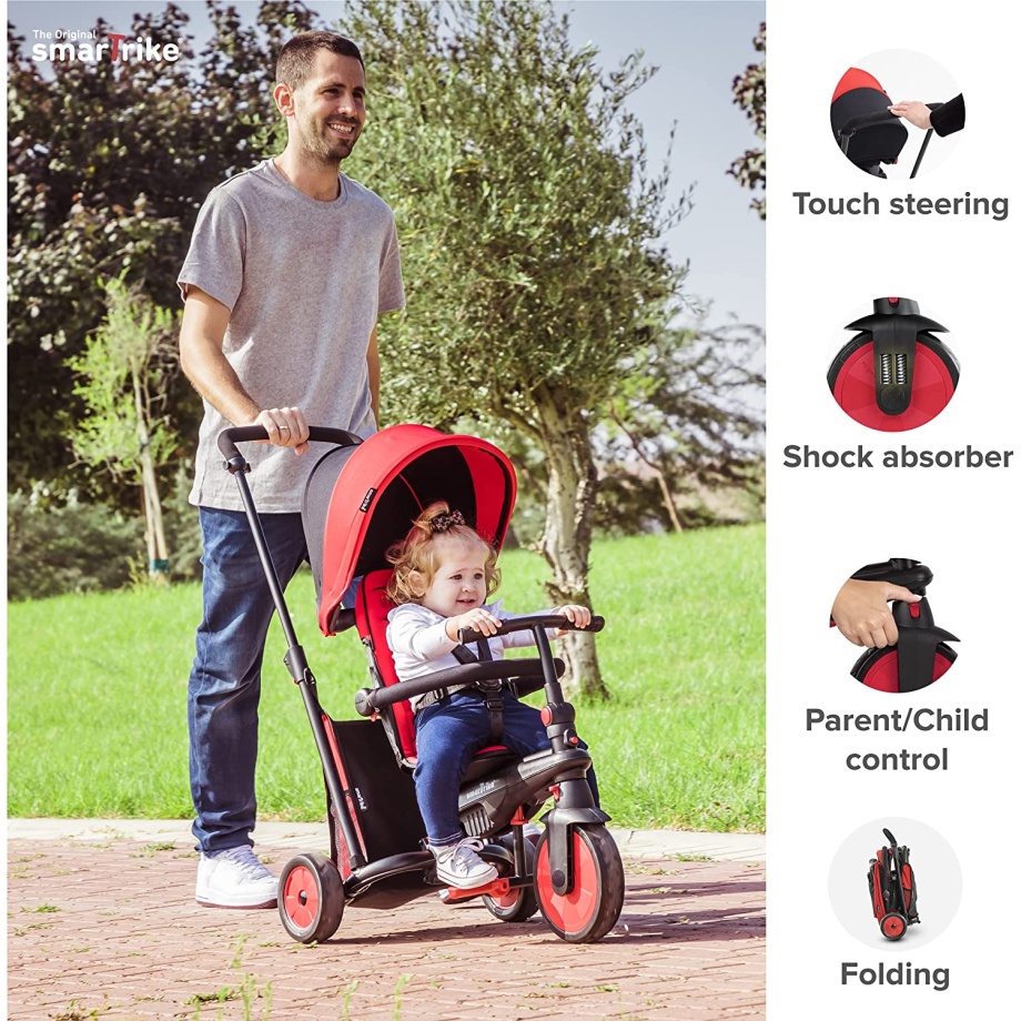SMART TRIKE TRICIKL STR3 PLUS - CRVENI 5021533 4