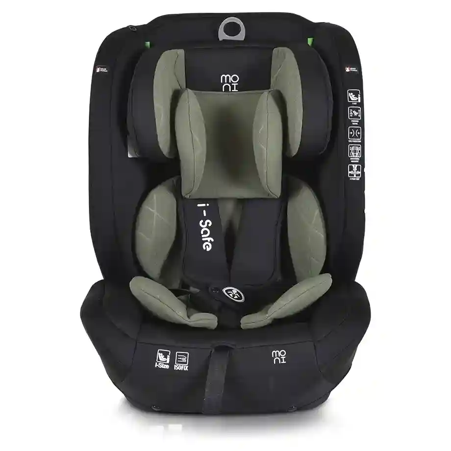 Auto sediste Isafe 76 150 cm Green prednja strana