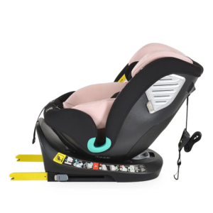 auto sedište Moni Serengeti I-size 40-150 cm Gently Pink tekstura materijala