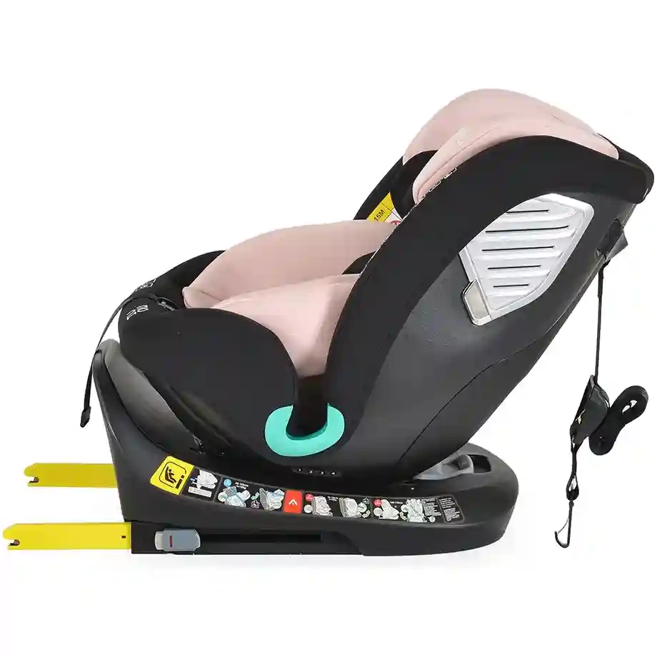 auto sedište Moni Serengeti I-size 40-150 cm Gently Pink tekstura materijala