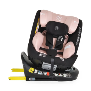 auto sedište Moni Serengeti I-size 40-150 cm Gently Pink zadnja strana