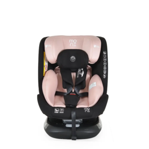 auto sedište Moni Serengeti I-size 40-150 cm Gently Pink pogled sa strane