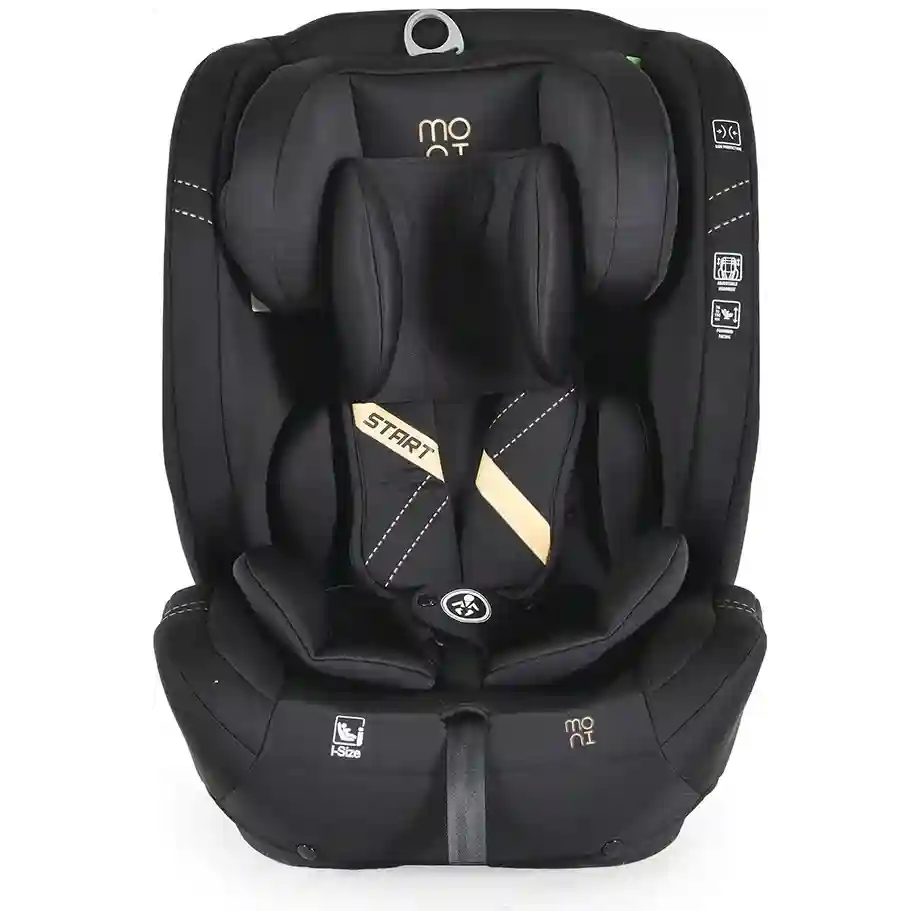 Auto sediste Start 76 150 cm Black prednja strana 1