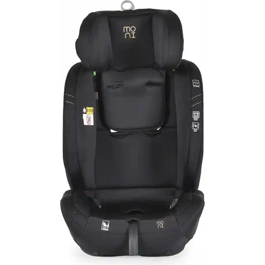 Auto sediste Start 76 150 cm Black prikaz maksimalne visine naslona za glavu 1