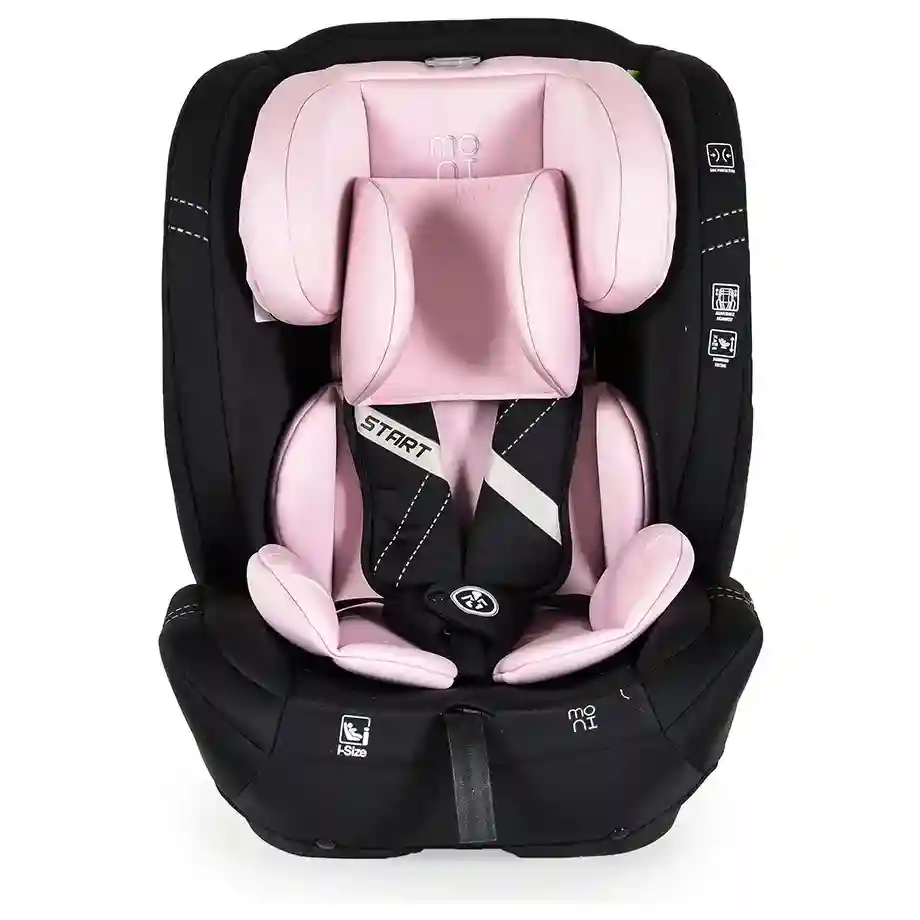 Auto sediste Start 76 150 cm Pink prednja strana