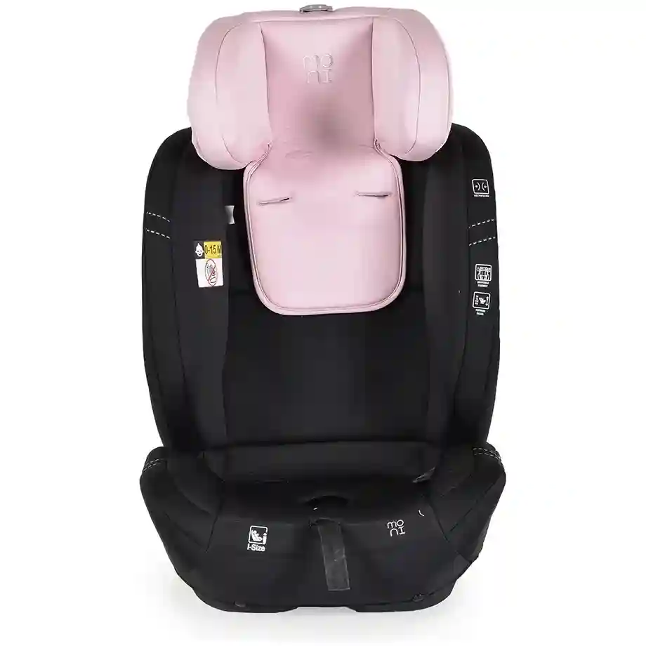 Auto sediste Start 76 150 cm Pink prikaz maksimalne visine naslona za glavu