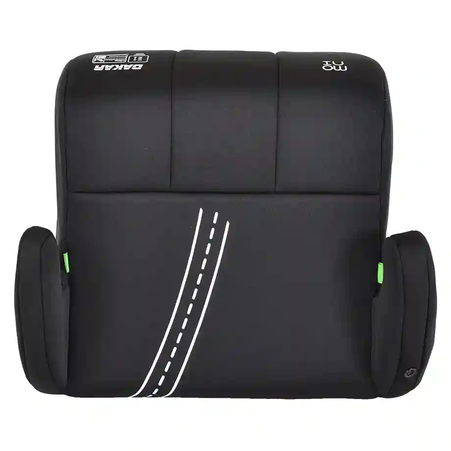 Autosediste buster Dakar 125 150cm black prikaz detaljnog sedalnog dela