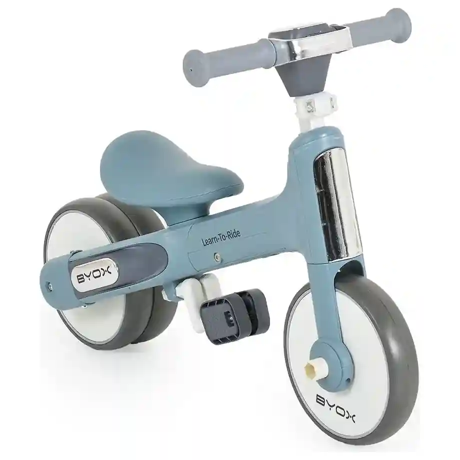 Balance Bike Learn to Ride 2in1 Blue mogucnost sklapanja pedalica