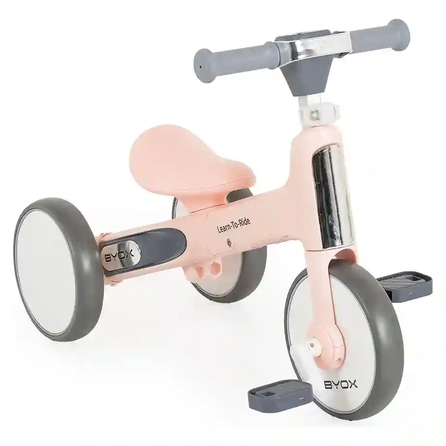 Balance Bike Learn to Ride 2in1 Pink 3