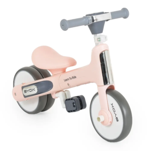 Balance Bike Learn to Ride 2in1 – Pink Skidanje pedala na roze balans biciklu Learn to Ride 2in1