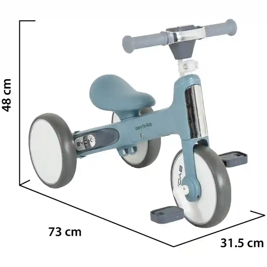 Balance Bike Learn to Ride Blue dimenzije
