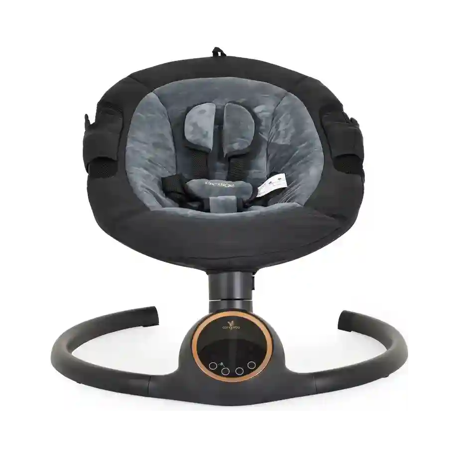Cangaroo Ljuljaska za bebe Prestige Dark Grey prednja strana