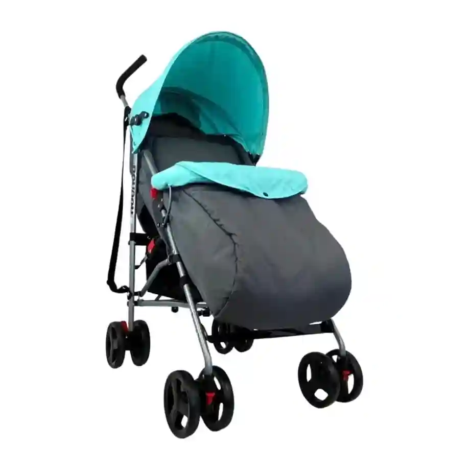 Kisobran kolica za bebe Siena Mint sa zimskom navlakom