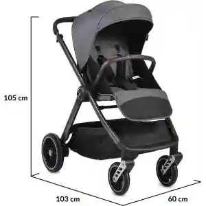 Kolica za bebe Macan 3u1 iSize sedište – Grey 0+ - Slika 3