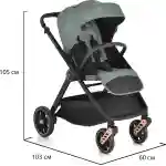 Kolica za bebe Macan 3u1 iSize sedište 0+ - Slika 8