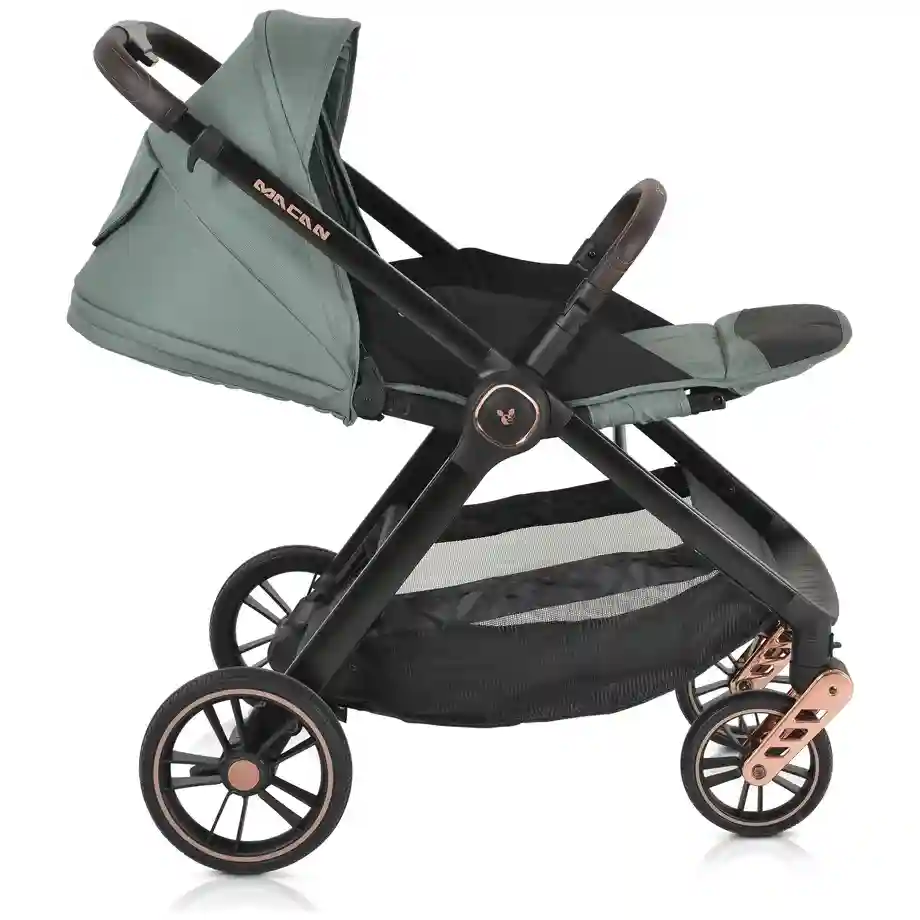 Kolica za bebe Macan zelena slika i tekst 3 1