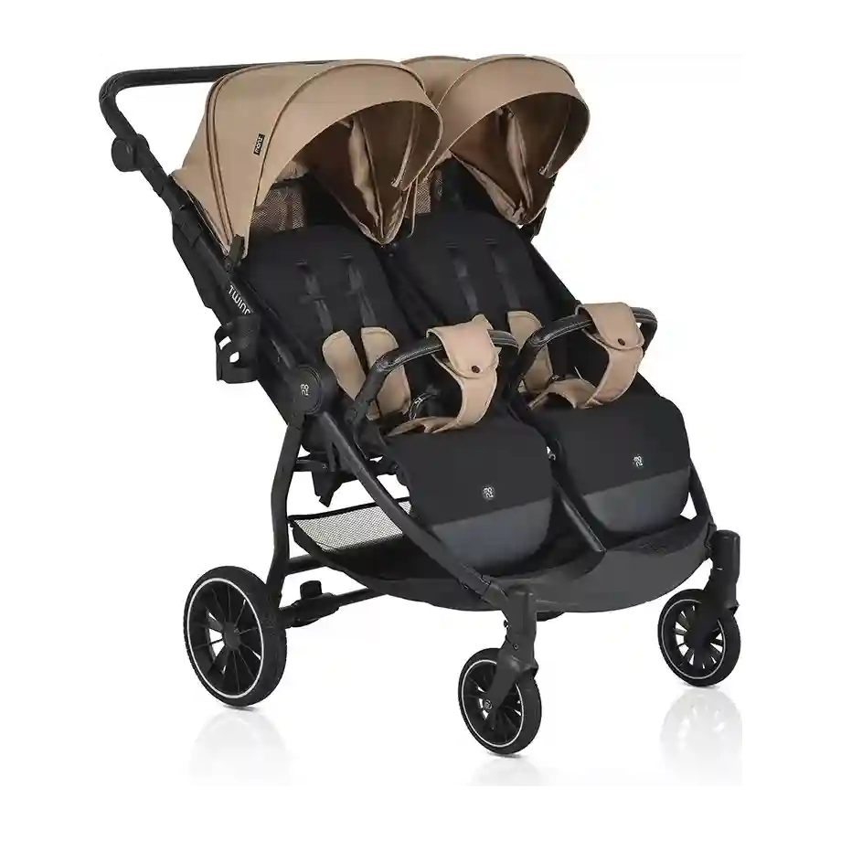 Kolica-za-blizance-TwinGo-Camel-bez-zimske-navlake Kolica za blizance TwinGo Camel bez zimske navlake