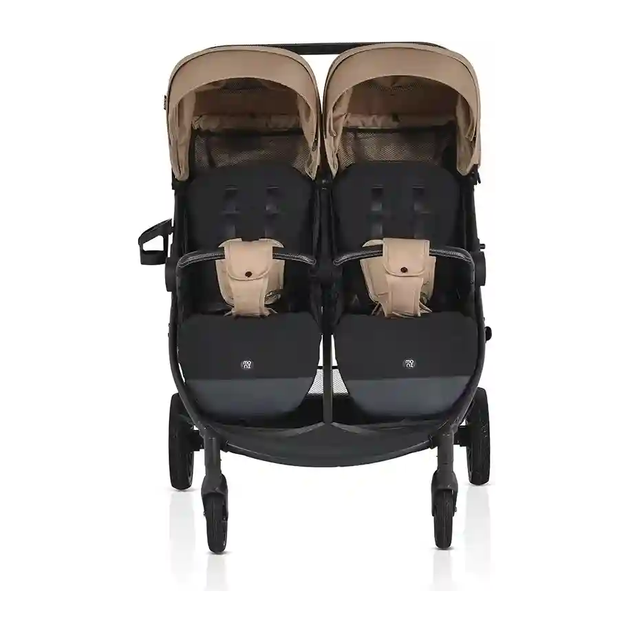 KOLICA ZA BLIZANCE TwinGo – Camel Kolica za blizance TwinGo Camel sa prednje strane 1