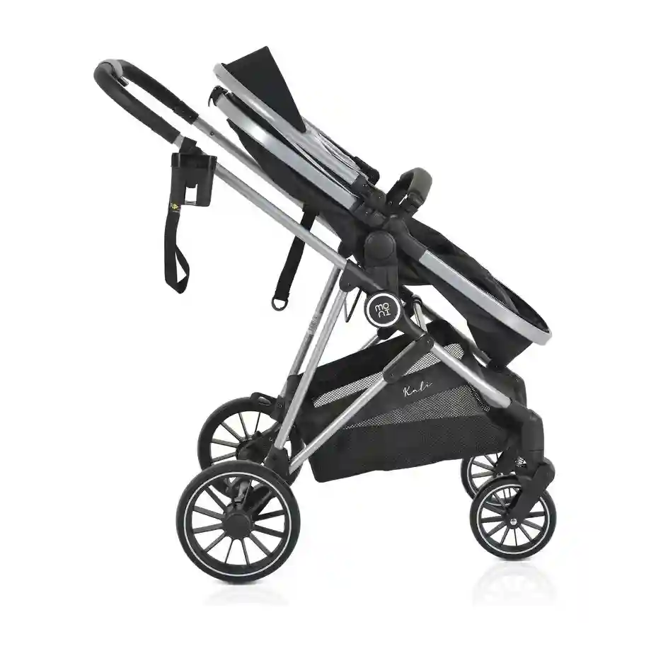Kombinovana kolica za bebe Kali Black sklopiva tenda 1