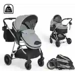 KOMBINOVANA KOLICA ZA BEBE Kali Grey - Slika 1