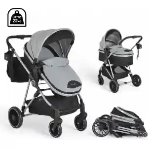 KOMBINOVANA KOLICA ZA BEBE Kali Grey