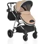 KOMBINOVANA KOLICA ZA BEBE Kali – Khaki - Slika 10