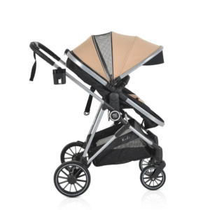 KOMBINOVANA KOLICA ZA BEBE Kali – Khaki Podesiva tenda na kolicima Kali khaki