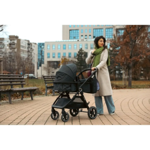 KOMBINOVANA KOLICA ZA BEBE X1 iSize – Black - Slika 3