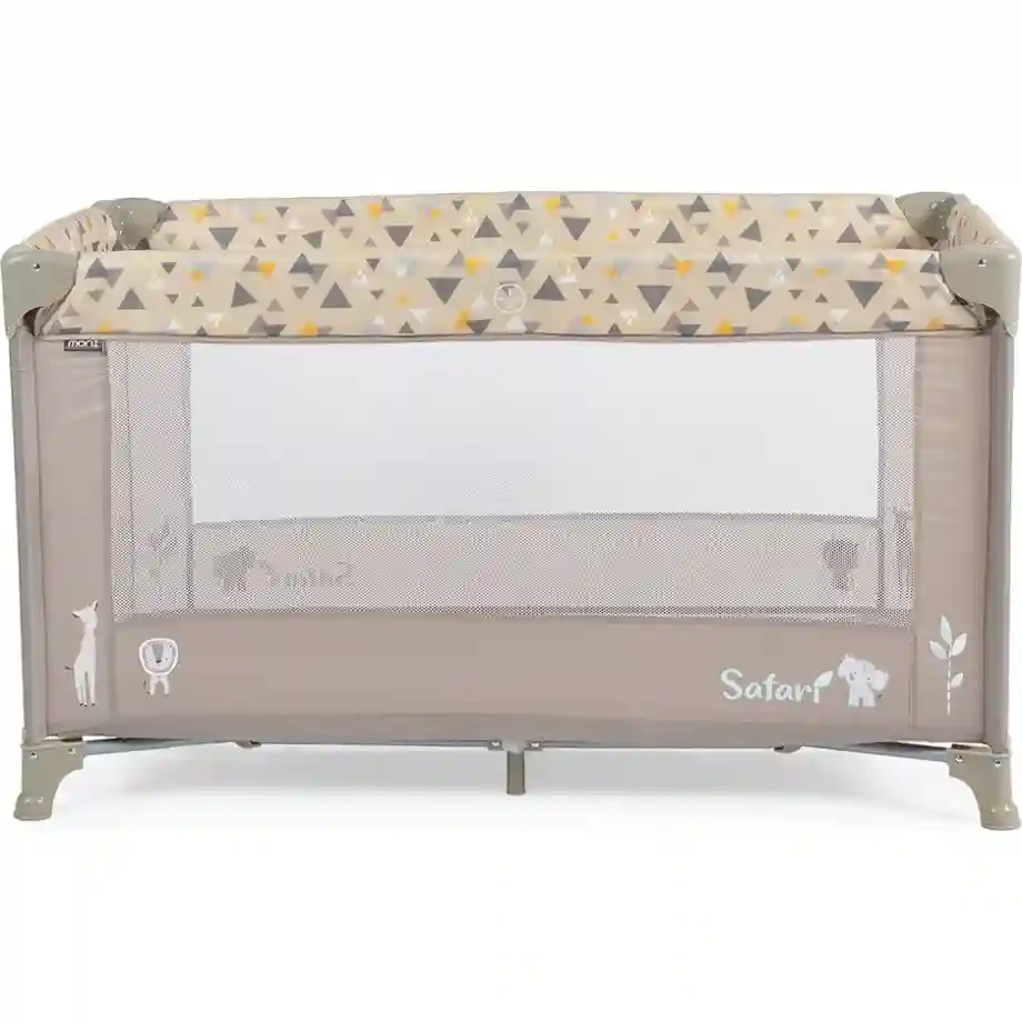 Prenosivi krevetac Safari Beige Mrezaste strane