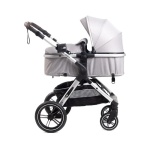 BBO KOLICA ZA BEBE (X1) DORY - GREY Kolica za bebe BBO Dory u sklopljenom položaju